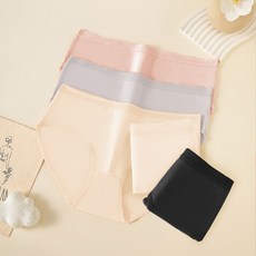 란제리아 여성용 소프트 미디 면스판 팬티 5종 세트