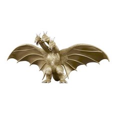 BANDAI 哥吉拉 MOVIE MONSTER系列 軟膠 王者基多拉2001 BT703249, 1個