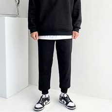 머시따 남성용 기모 이지 트레이닝 조거팬츠
