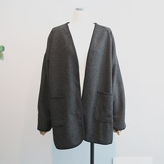 이얀 예쁜 셔링 오픈 임부복 겨울 가디건