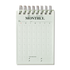 PLEPIC Press A7 Check Pad 每月恆動型, 綠色