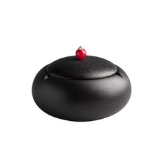 陶瓷圖案煙灰缸 YT_RA083, 紅球, 1個