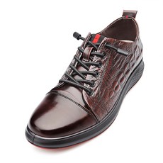 VONIN 男款牛皮綁帶休閒鞋 YG030DBR