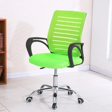 다임 블랙라인 회전 사무실 컴퓨터 의자, 그린