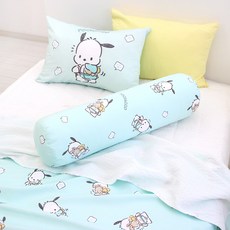 Nara Home Deco 圓筒抱枕, 淺藍色