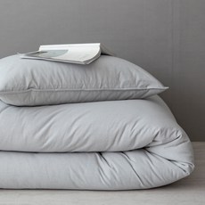 Casa El寬鬆渲染生物水洗床墊套, 灰色