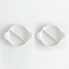 ERATO Roe 分隔點心盤 M, 2個, 斑點