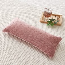 LE REVE 懷舊香氣色素水洗蕎麥枕, 粉紅色, 1個