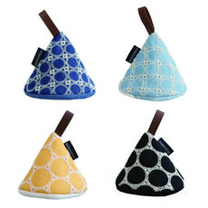 縫線圓點隔熱手套 4入, 混色, 1套