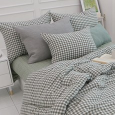 30支紗線染棉四季枕頭套