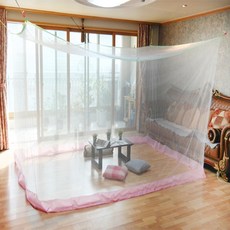 Hanbandocheolmang 韓半島鐵網 方形蚊帳, 白色