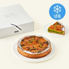 비스퀴테리엠오 말차 살구 타르트 (냉동), 370g, 1개