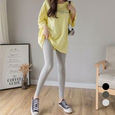 엘쏘 여성용 부들부들 데일리 베이직 9부 레깅스