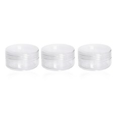 TRAVEL BUDDY 圓形乳霜分裝罐3入組, 混色, 3個