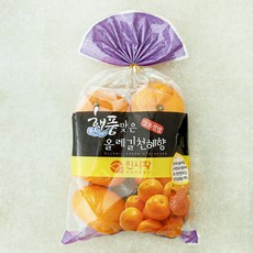 올레길 AI 당도선별 13.5brix 고당도 천혜향, 1.2kg(랜덤과), 1개