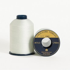 COTTONVILLE Coco Thread 優質縫紉線 45S/2 1700m, C002, 2入