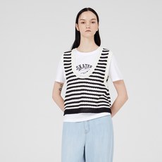 JUCY JUDY JV領條紋針織背心 JXKT32BA