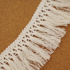 LACE ANN 粗編流蘇蕾絲織帶 5.5 x 640.08cm