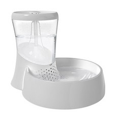 Petmate 寵物Fresh Flow雨傘型淨水器 44069, 白色的, 1個