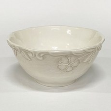 ELIOS 我的花沙拉碗A型17cm 3498, 乳霜, 4個