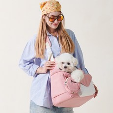 REDPUPPY 寵物 Vience 斜揹袋, 印度粉, 1個