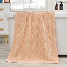 소니오 스퀘어 패턴 소프트 바스타월 비치타월 70 x 140 cm, 06 베이지, 1개