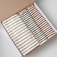 CASA VERDE 先染Mellow條紋飯店毛巾 170g x 5入 30支精梳棉 + 先染倫敦ST毛巾地墊 2款 + 禮盒組, 深灰色(毛巾), 灰色, 棕色(地墊), 白色 + 黑色(禮盒), 1套