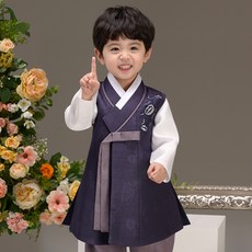 TheyeHanbok 男童用 506 Garden Seojin 韓服套裝