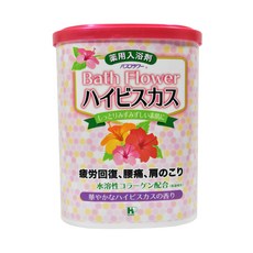 Bath Flower 溫泉入浴劑 扶桑花, 680g, 1罐