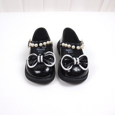 BEBEMARU 女童珍珠瑪莉珍鞋 9748