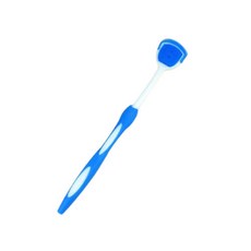 Blue Bucket舌苔刷 舌頭清潔刷 藍色, 23克, 1個