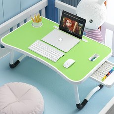 커몽커몽 접이식 베드 폴딩 좌식 테이블, 옐로우그린