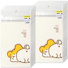 POPO FANCY 滾滾倉鼠 OPP 包裝袋 特大 6入, 混色, 10個