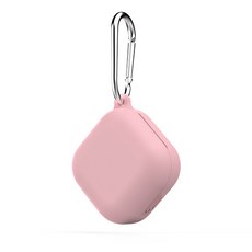 Electo Galaxy Buds Pro 矽膠D型環保護殼, 粉紅色, 單一商品