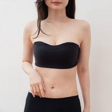 윙크핑크 실리콘 스트랩리스 브라 n9004