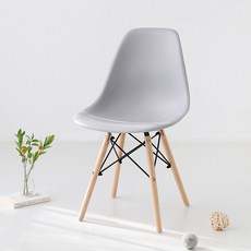 마켓비 MAKA 에펠의자 4p, 라이트그레이, 4개