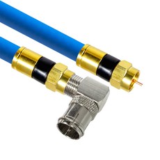 韓國製 黃金高級型 RF天線 藍色 5C L型同軸手工線 5M, MLZ-GRLB050(5m)