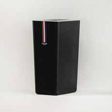 Parisien 開放式方形垃圾桶, 黑色, 1個