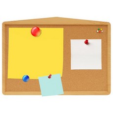 금강칠판 메이플전사프레임 자석핀 콜크게시판, PVC