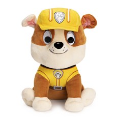 汪汪隊立大功 PAW Patrol 小礫 英國鬥牛犬 絨毛娃娃, 混合色, 16cm