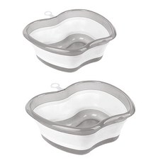 MONACO OLIVE 節省空間的可折疊折疊盆中號 + 大號 2件套, 1套, 蘋果