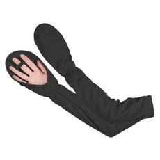 엘엘리빙 손등형 장갑 팔토시 좌우 2세트, 블랙