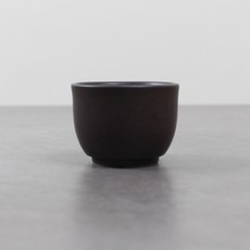 달소금 도자기 미니소주잔, 브라운, 1개
