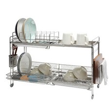 Inex CASERO PLUS 碗盤瀝水架, 1組, 2層, 單色