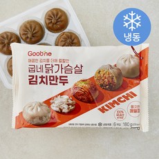 굽네 닭가슴살 김치만두 6개입 (냉동), 180g, 1개