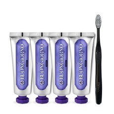 DENTI BUONGIORNO 牙齦護理牙膏 100g x 4p+微毛牙刷套組, 1套