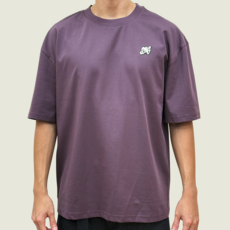 SWAG Lord Field 運動涼感絲光棉短袖T恤, 紫色