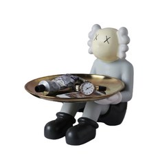 Franconde咕咕娃娃托盤 天藍色, 混色