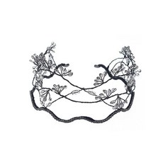 민성컴퍼니 에스닉 머리띠, 1개, 블랙