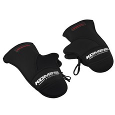 KOMINE Neoprene防寒手把套 AK-085, 黑色
